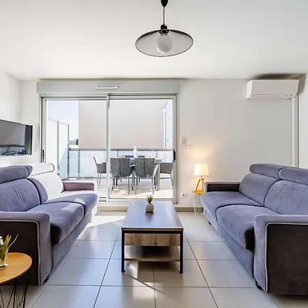 Moderne, Piscine, Parking Prive, Climatisation, 2 *