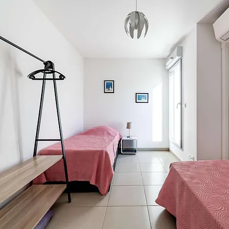 公寓 Moderne, Piscine, Parking Prive, Climatisation, 2 Curet